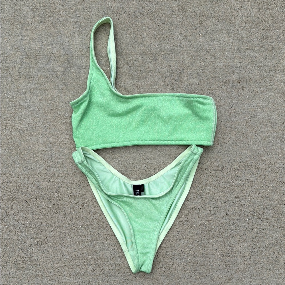 Triangl Green Bikini Set Swimwear